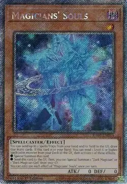 Yugioh! Magicians' Souls - RA02-EN014 - Platinum Secret Rare - 1st Edition Near - Image 1