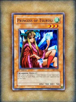 Yugioh Princess of Tsurugi SDJ-020 Common 1st Ed NM - Image 1