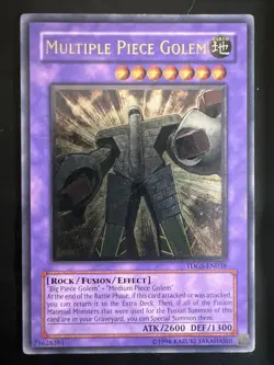 Yu-Gi-Oh! TCG Multiple Piece Golem The Duelist Genesis TDGS-EN038 Unlimited... - Image 1