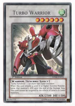 Yu-Gi-Oh! Turbo Warrior DP08-EN015 Rare 1st Edition LP - Image 1