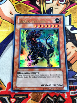 Black Tyranno ioc-075 Unltd Ed (NM) Ultra Rare Yu-Gi-Oh! - Image 1