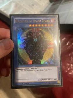 Yu-Gi-Oh! TCG Magician of Black Chaos Yugi's Legendary Decks YGLD-ENC01 1st... - Image 1