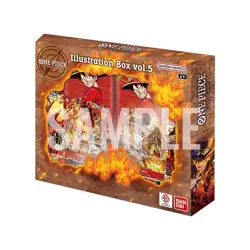 One Piece TCG Illustration Box Vol 5 [IB-05] SEALED - Ace & Sabo Promos - NEW - Image 1