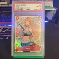 One Piece Nami Treasure Rare TR ST01-007 OP06 Wings Captain GEM MINT PSA 10 - Image 1