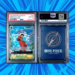 One Piece Monkey.D.Luffy TR OP07-109 PSA 10 English - Image 3