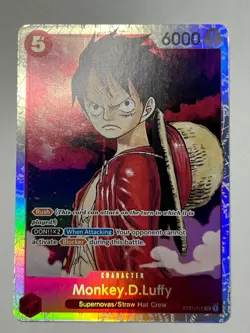 One Piece Monkey D Luffy #ST01-012 Super Rare Starter Deck 1: Straw Hat Crew - Image 2