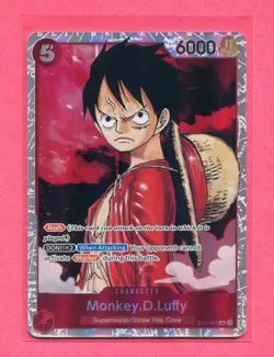 One Piece Monkey D Luffy #ST01-012 Super Rare Starter Deck 1: Straw Hat Crew - Image 1