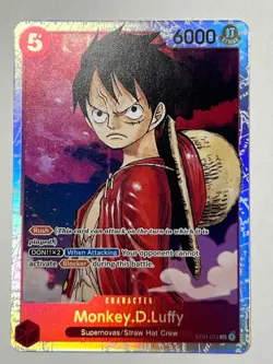 One Piece Monkey D Luffy #ST01-012 Super Rare Starter Deck 1: Straw Hat Crew - Image 2
