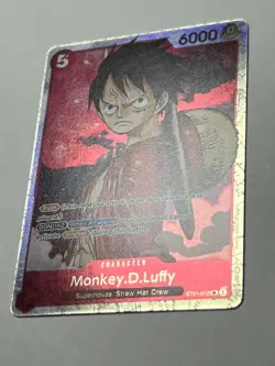 One Piece Monkey D Luffy #ST01-012 Super Rare Starter Deck 1: Straw Hat Crew - Image 3