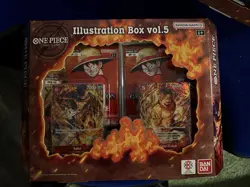 One Piece Illustration Box Vol. 5 Sabo/Portgas D. Ace Promo Set New Sealed EN - Image 1