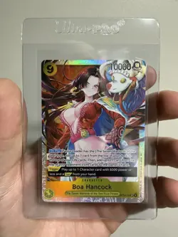 Boa Hancock OP14-112 SR The Azure Sea’s Seven Foil One Piece TCG English NM - Image 1