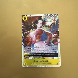 Boa Hancock OP14-112 SR The Azure Sea’s Seven Foil One Piece TCG English NM - Image 1