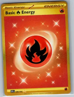 Basic Fire Energy - 230/197 SV03: Obsidian Flames - Pokemon Card - NM - Image 1