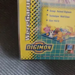 Bandai Digimon Trading Card ID#56 Weregarurumon Toy Exclusive Holo Rare - Image 5