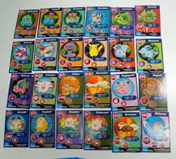 1999 Burger King Pokemon Cards Lot Of 60 Promo Trivia, Poketrivia - VINTAGE Used - Image 2