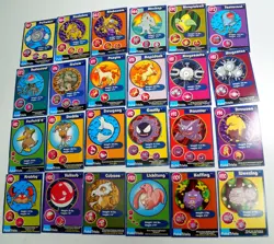 1999 Burger King Pokemon Cards Lot Of 60 Promo Trivia, Poketrivia - VINTAGE Used - Image 3
