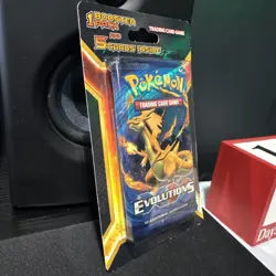Pokemon TCG XY Evolutions Raichu Blister Booster Pack 5 Card Promo 2016 Sealed - Image 2