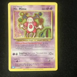Mr. Mime Pokemon TCG Classic Collection Holofoil Trading Card 013/034 Promo - Image 1