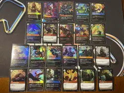 Riftbound Origins cards lot of 22 Foil cards - Image 1