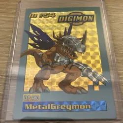 Bandai Digimon Card MetalGreymon ID#54 And ID# 56 WereGarurumon Holo Rare - Image 3