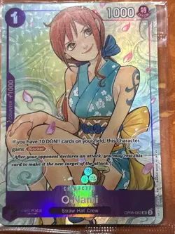 O-Nami (Illustration Box Vol.1) OP05-062 One Piece Promotion Cards Foil - Image 1