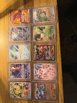 Pokemon TCG Phantasmal Flames And Mega Evolution Card Bundle Full Arts Zard Etc - Image 1
