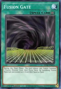 Fusion Gate - SDAZ-EN024 - Common - 1st Edition Near Mint Yugioh Card - Image 1