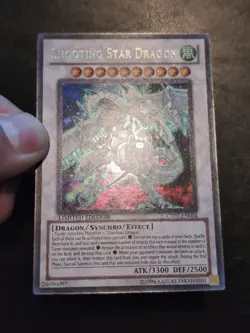 Yu-Gi-Oh! SECRET RARE HOLO CARD SHOOTING STAR DRAGON CT07-EN004 NM - Image 2