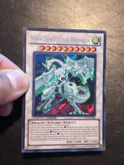 Yu-Gi-Oh! SECRET RARE HOLO CARD SHOOTING STAR DRAGON CT07-EN004 NM - Image 3