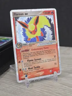 Pokemon Card TCG Flareon ex 108/113 Holo Delta Species Ultra Rare Holo 2005 - Image 1