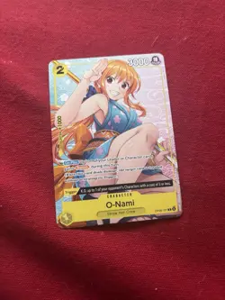 One Piece English TCG Card OP06-101 O-Nami: Wings of the Captain Welcome Pack AA - Image 1