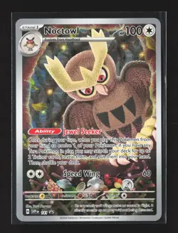 Pokemon SV: Scarlet & Violet Promo Cards #141 Promo Noctowl Holo - Image 1
