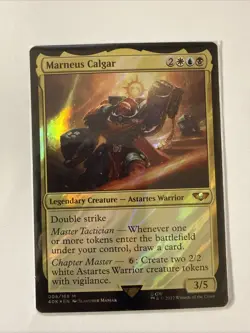 MTG English Marneus Calgar (Surge Foil) NM Foil Universes Beyond: Warhammer 40K - Image 1