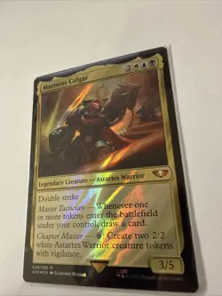 MTG English Marneus Calgar (Surge Foil) NM Foil Universes Beyond: Warhammer 40K - Image 2
