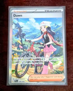 Dawn 129/094 Me02: Phantasmal Flames Holo Sar English Pokemon Card Near Mint - Image 1