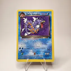Pokemon Dark Gyarados Non Holo Rare Team Rocket Trading Card 25/82 Near Mint - Image 1