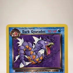 Pokemon Dark Gyarados Non Holo Rare Team Rocket Trading Card 25/82 Near Mint - Image 3