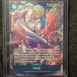 Sanji OP11-051 SR Alt Art A Fist of Divine Speed ONE PIECE Card NM English - Image 1
