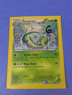 Serperior - 13/149 - Rare Boundaries Crossed - Pokemon Card - LP - Image 3