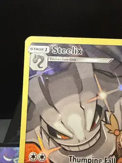 Pokemon Card Steelix 247/236 Cosmic Eclipse Secret Rare Light Play - Image 2