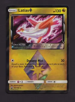 Pokemon TCG - Latias Holo Foil Rare Card 107/168 Celestial Storm Prism Star - Image 1