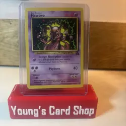 Mewtwo 14 WoTC Black Star Promo Pokemon Card - Image 1
