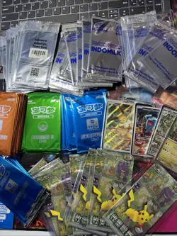 Pokemon-125 Sealed Promo Packs Lot And 5 Sealed Promo Card Lot- All Languages - Image 1