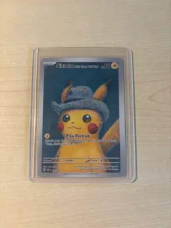 Pikachu Pokemon Van Gogh fan card version, Brand new, NM or M condition - Image 1