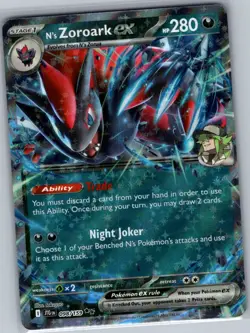 N's Zoroark ex 098/159 SV09: Journey Together - Pokemon Card - NM - Image 1