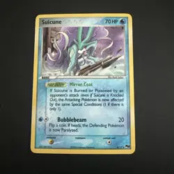Suicune 4/17 Pop Series Promos Holo Rare Pokemon Card 2006 NM - Image 1