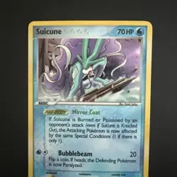 Suicune 4/17 Pop Series Promos Holo Rare Pokemon Card 2006 NM - Image 2