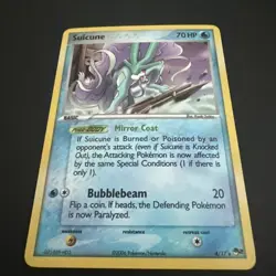 Suicune 4/17 Pop Series Promos Holo Rare Pokemon Card 2006 NM - Image 3