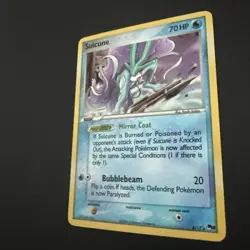 Suicune 4/17 Pop Series Promos Holo Rare Pokemon Card 2006 NM - Image 4