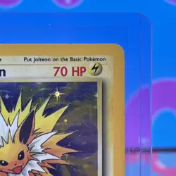 Pokemon TCG Jolteon Jungle Holo Rare Card 4/64 HP - Image 2